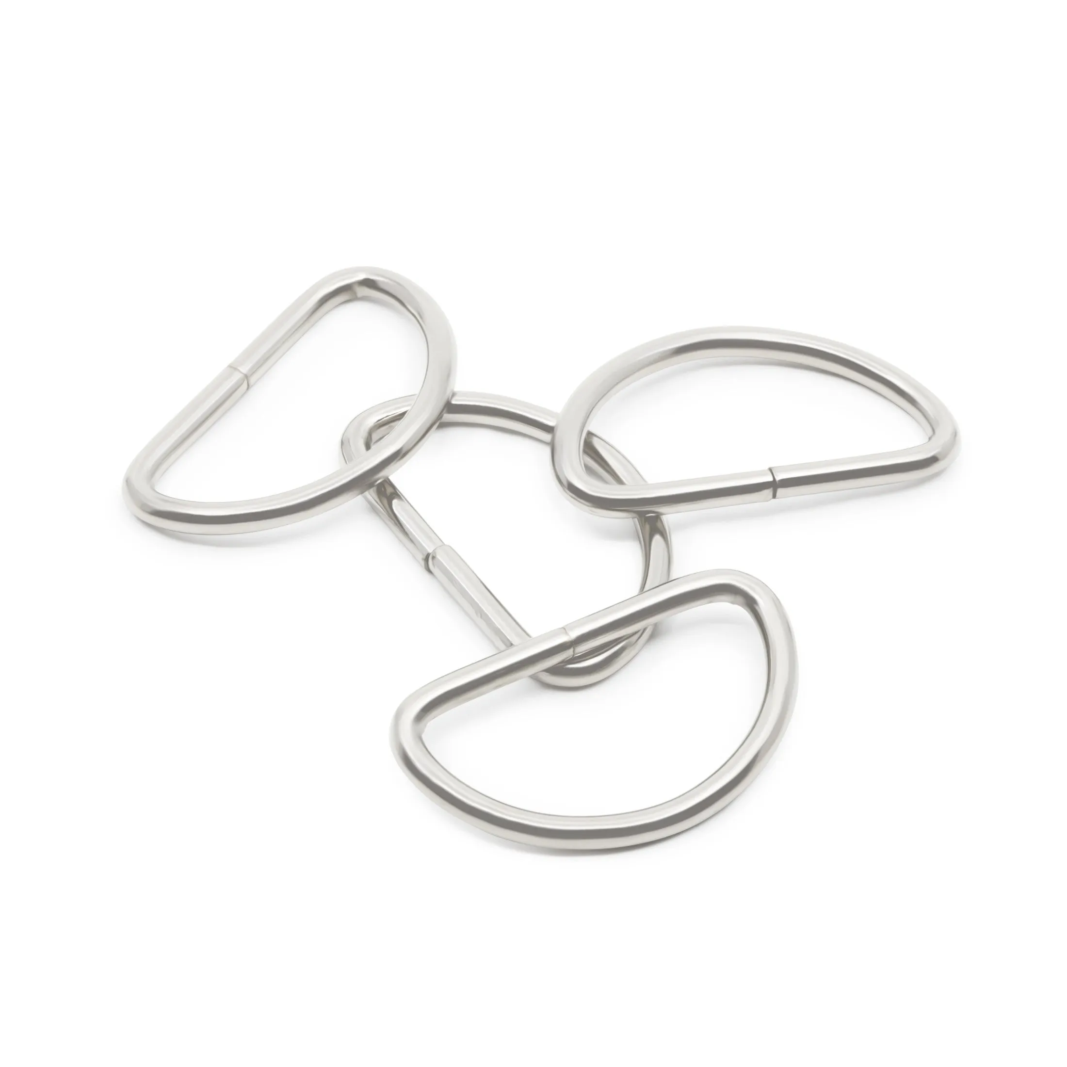 1-1/2" D-Rings, 4 pc