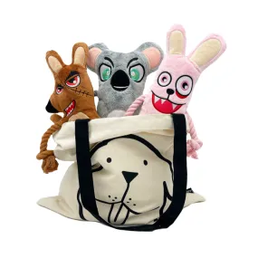 3 Toy Pack & Tote - The Bandits