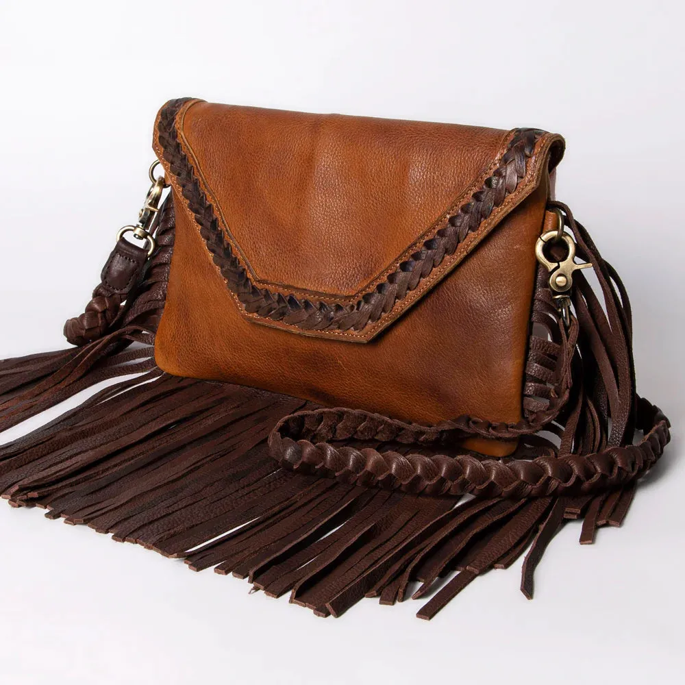 AD Fringe Envelope Crossbody