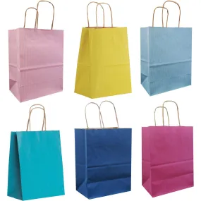 All Occasion Baby Kraft Solid Totes (12 Pack)