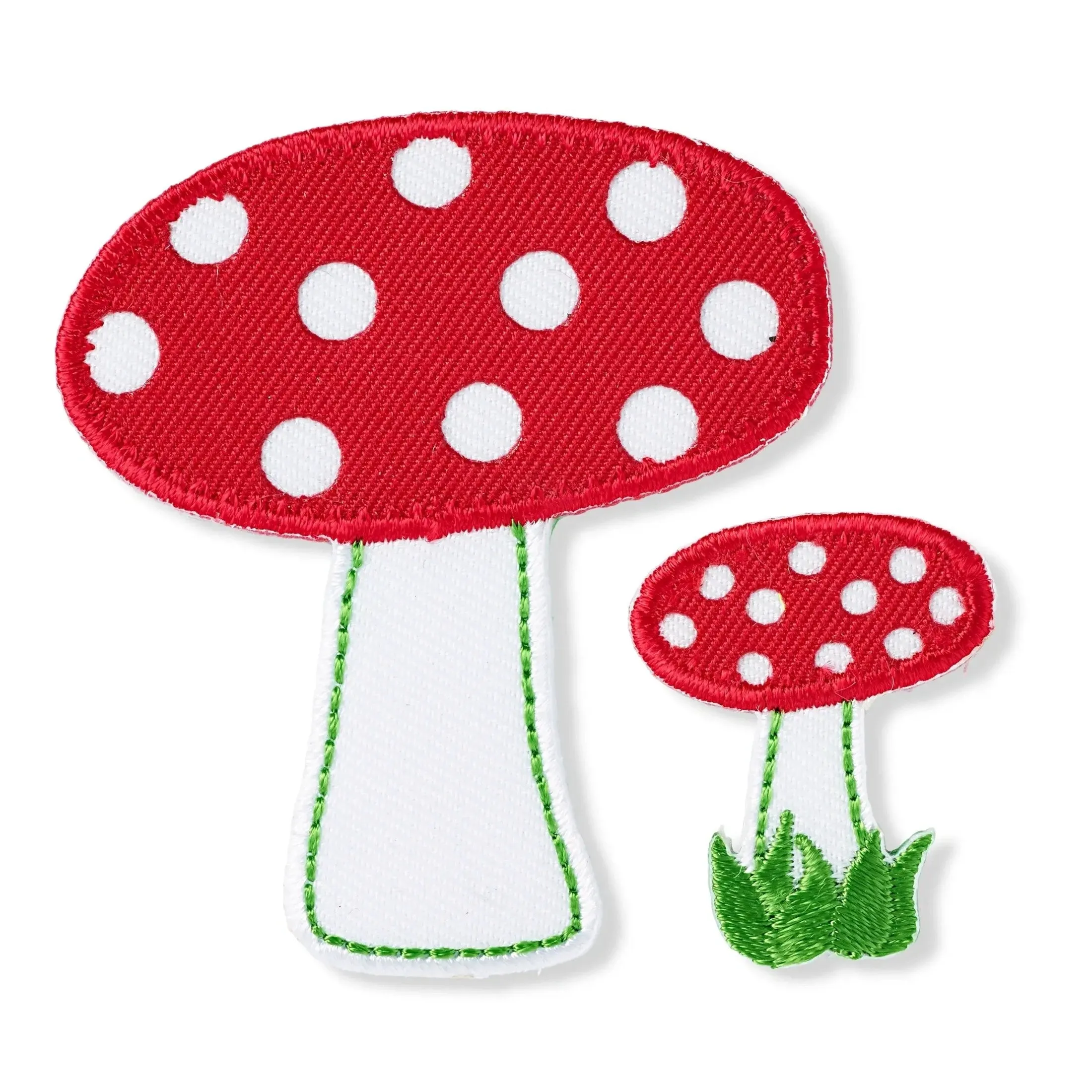 Applique, Mushrooms, 2 pc