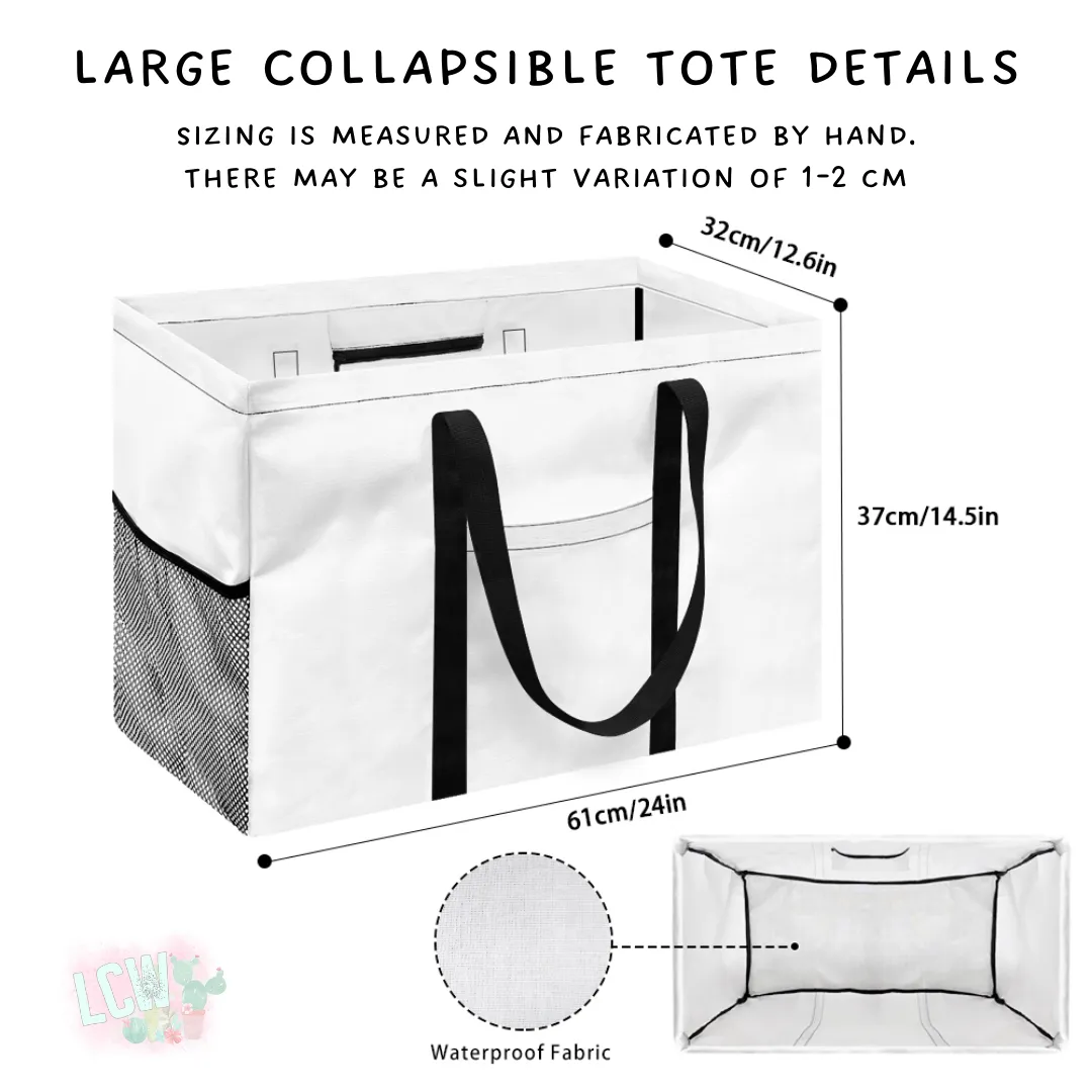 Batch #240 - Collapsible Totes - Closes 11/20 - ETA mid Jan - Red Wee Woos Collapsible Totes