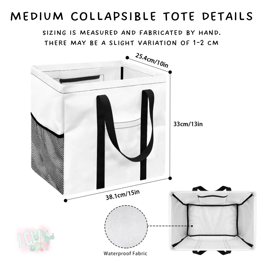 Batch #240 - Collapsible Totes - Closes 11/20 - ETA mid Jan - Red Wee Woos Collapsible Totes