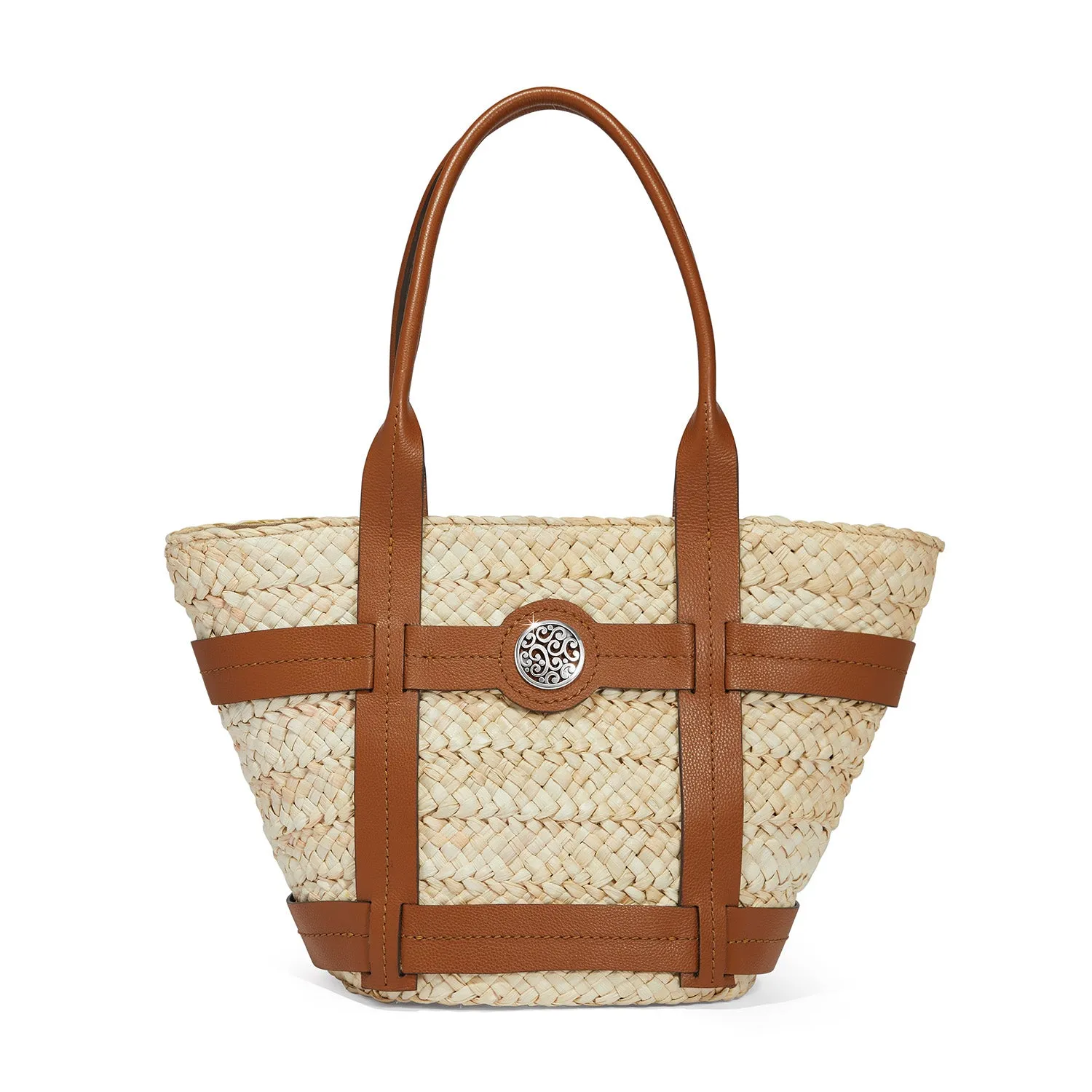 Brighton Skylar Large Straw Tote