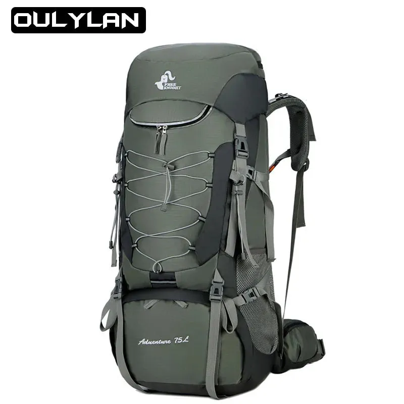 Camping Backpack 75L Mountaineering Bag Large-capacity Waterproof