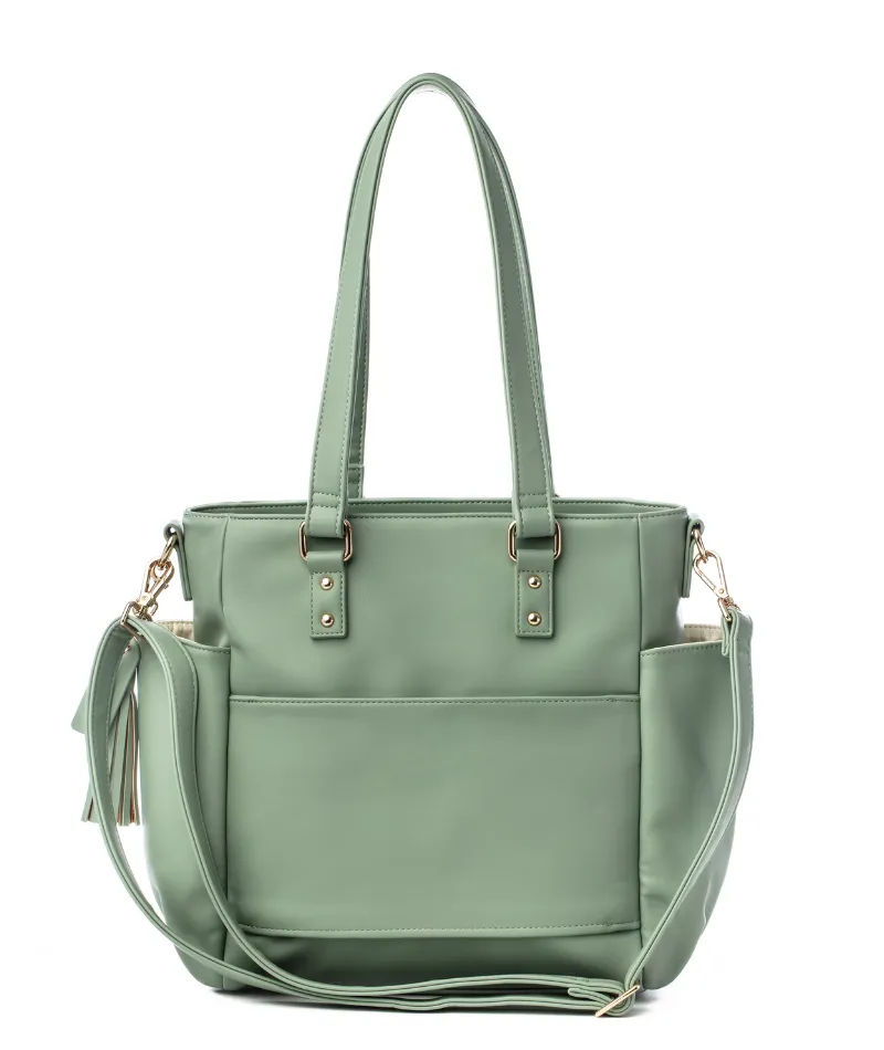 Carina Tote Bag - Seafoam