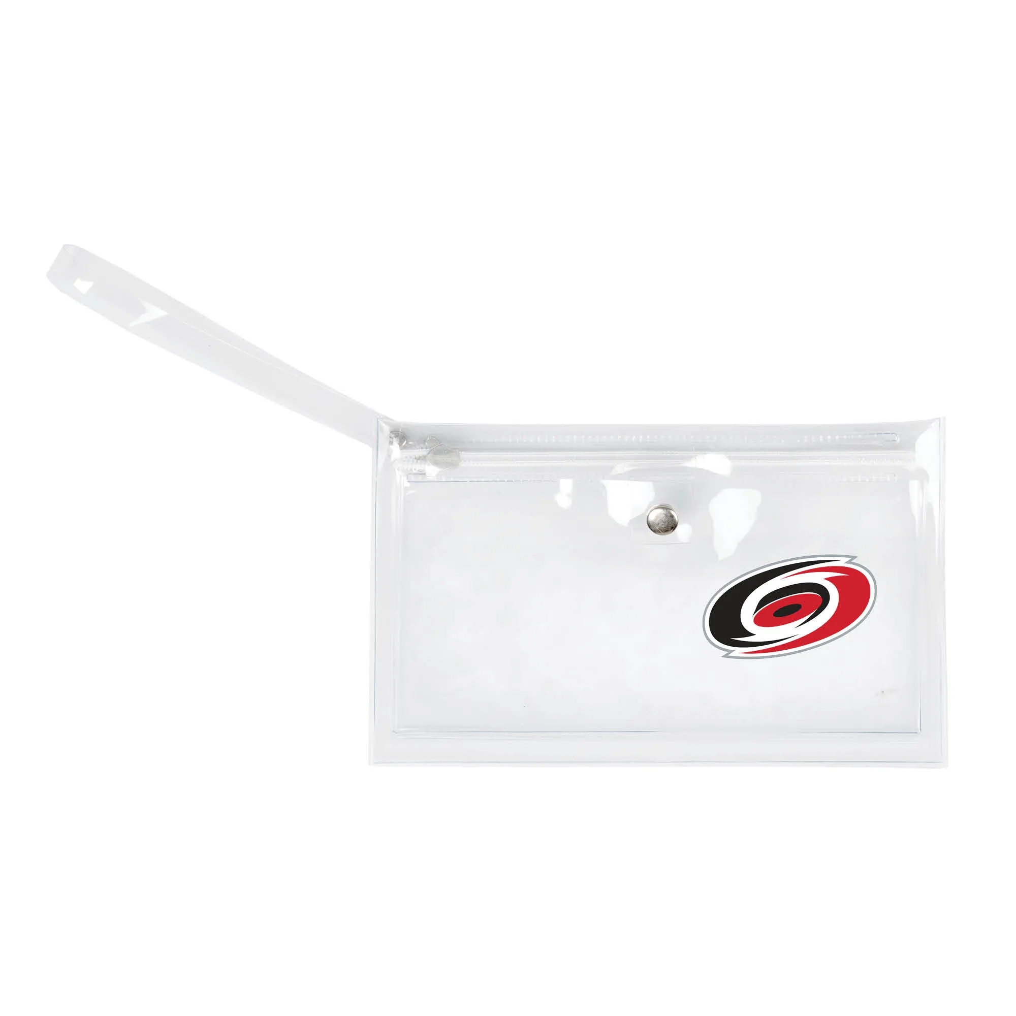 Carolina Hurricanes Clear Ticket Wristlet