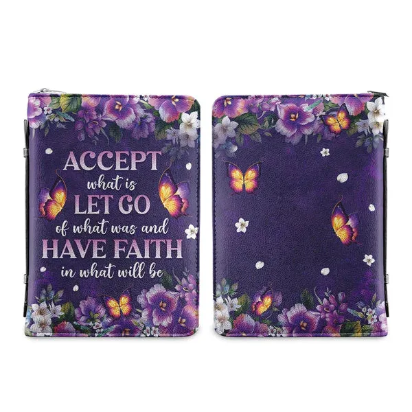 Christianart Bible Cover - Have Faith In What Will Be - Personalized Gifts for Pastor - Gifts For Women - CABBBCV14060324.