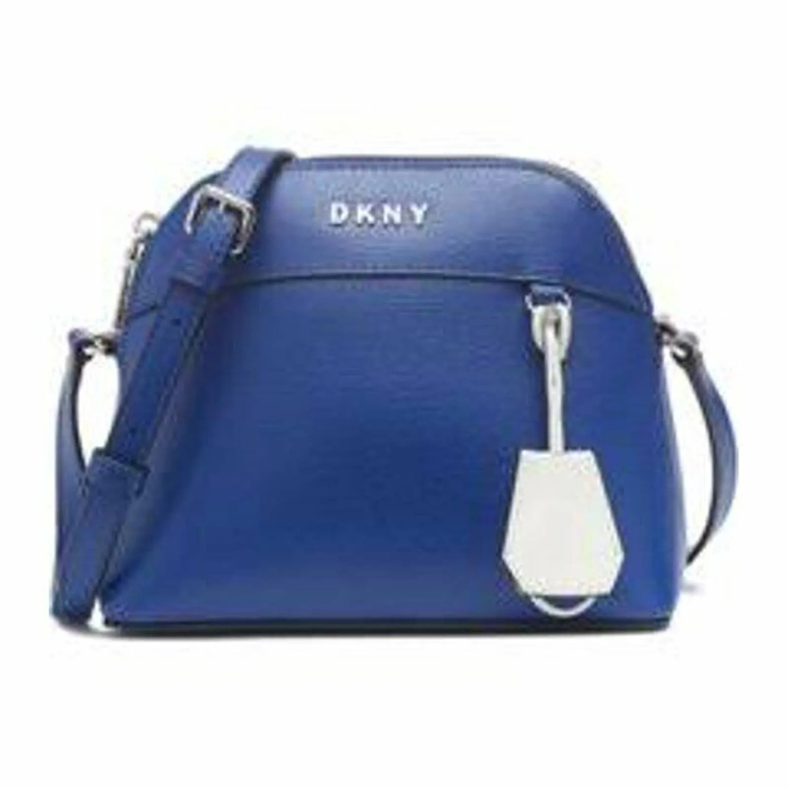 DKNY BOBI Satchel Medium, Black Leather Detachable Crossbody Strap, NWT $228