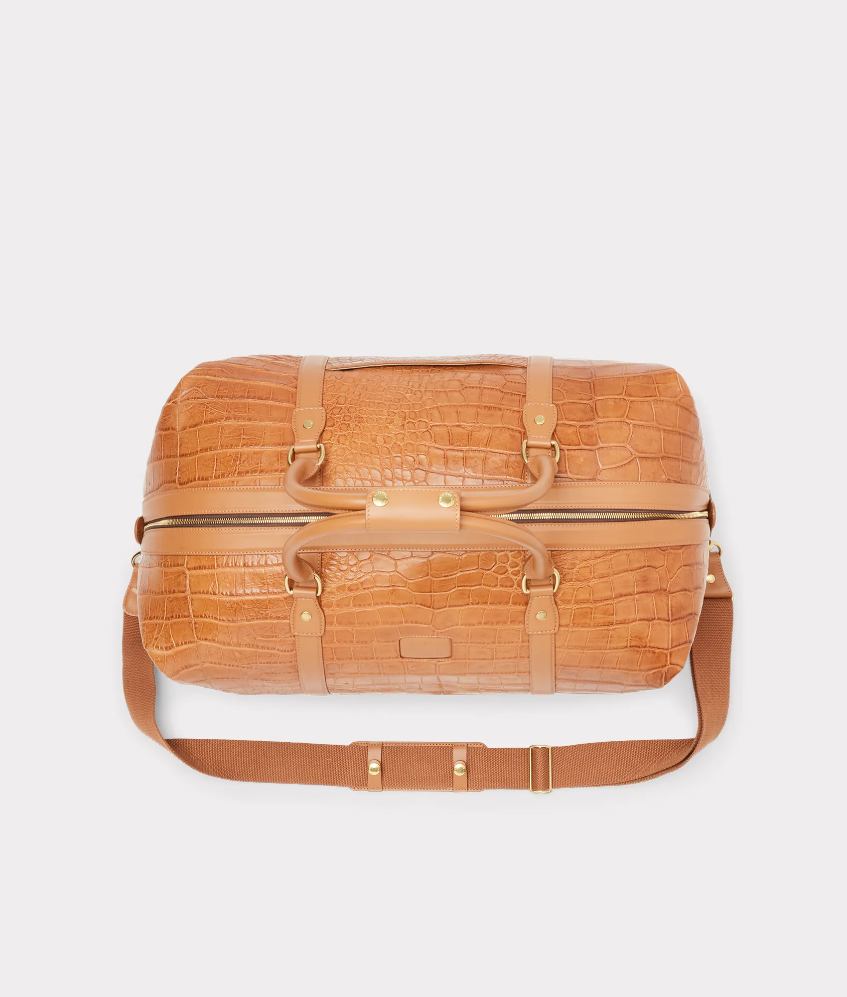 Giant Gator Duffle - Large :: Cognac/Kanga Tobac