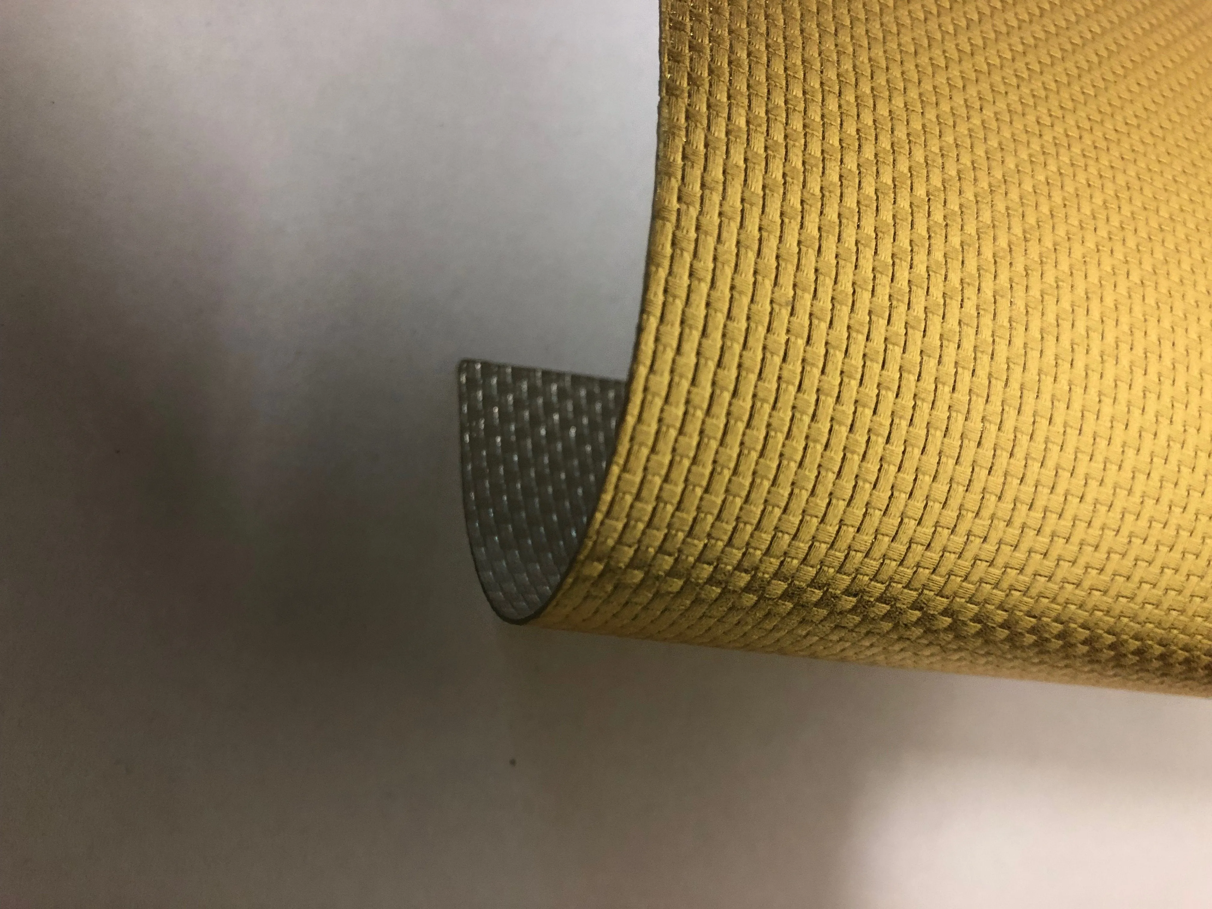 Gold Embossed PVC Vinyl Fabric