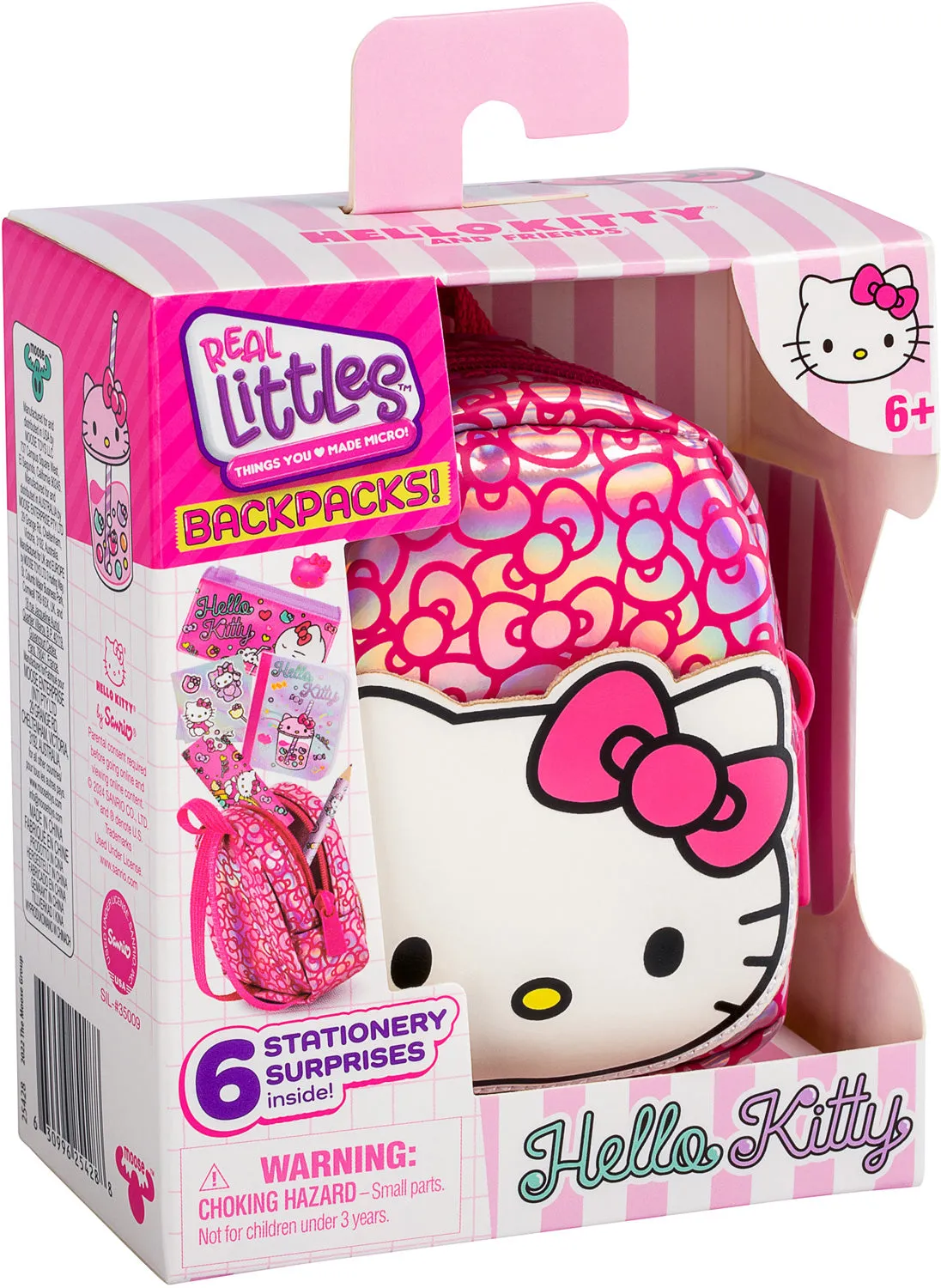 HELLO KITTY BACKPACK REAL LITTLES