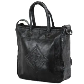 Heritage Book Tote Bag - Black