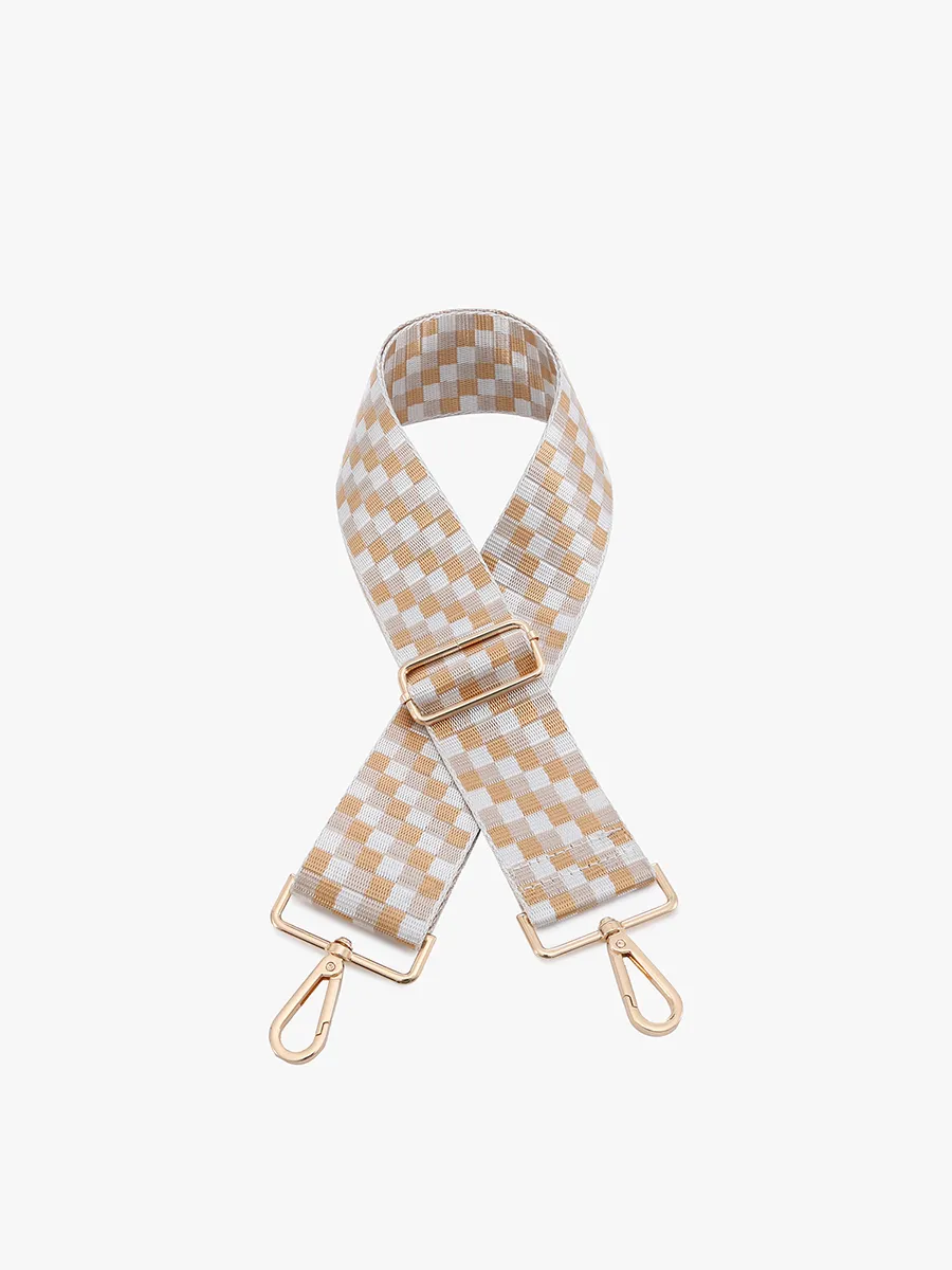 JEN & CO STPCHK Checkered Guitar Strap