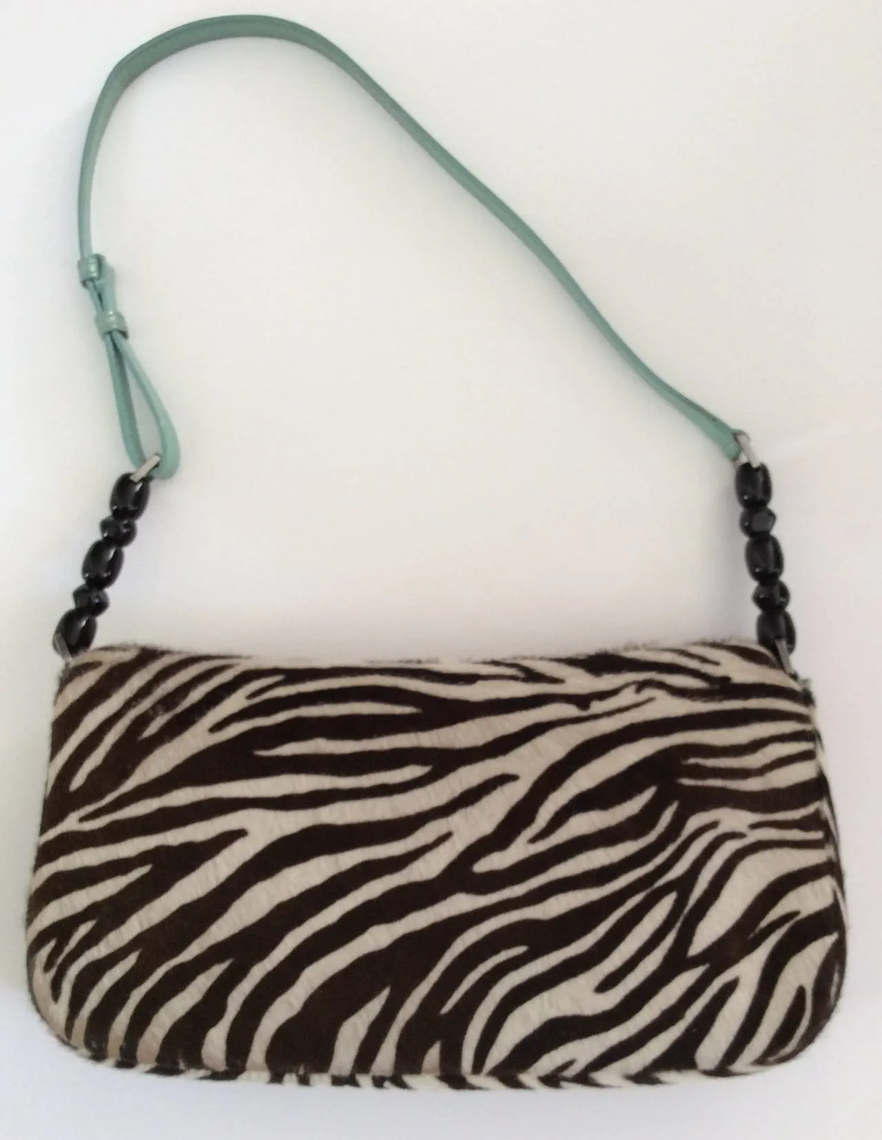 John Galliano for Christian Dior - Zebra Print Pony Hair HandBag