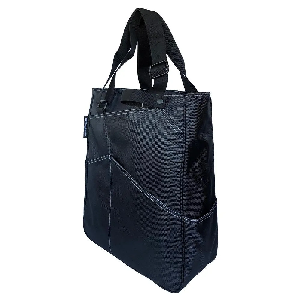 Maggie Mather Tennis Black Totes