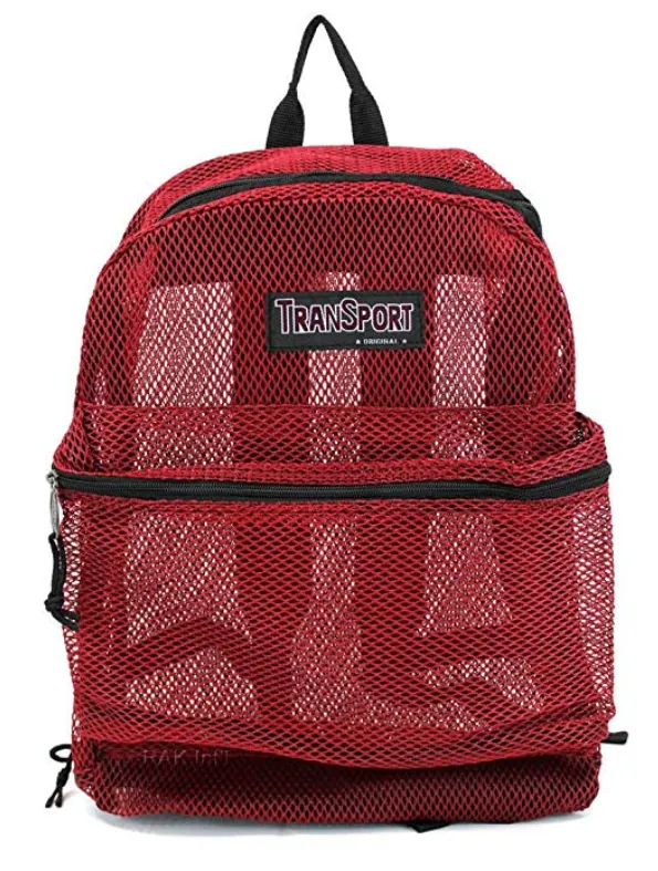 Mesh School Bag ( All Colors)