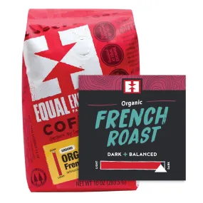 Organic French Roast Coffee, 10oz bag