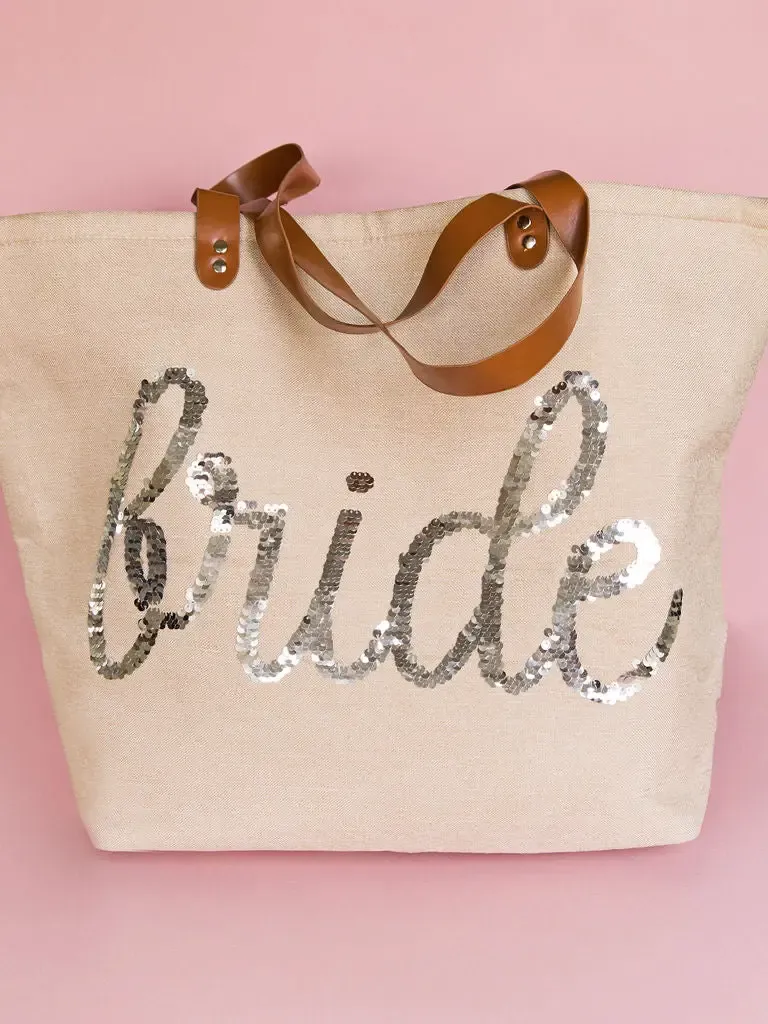 Oversized Bride Tote Bag