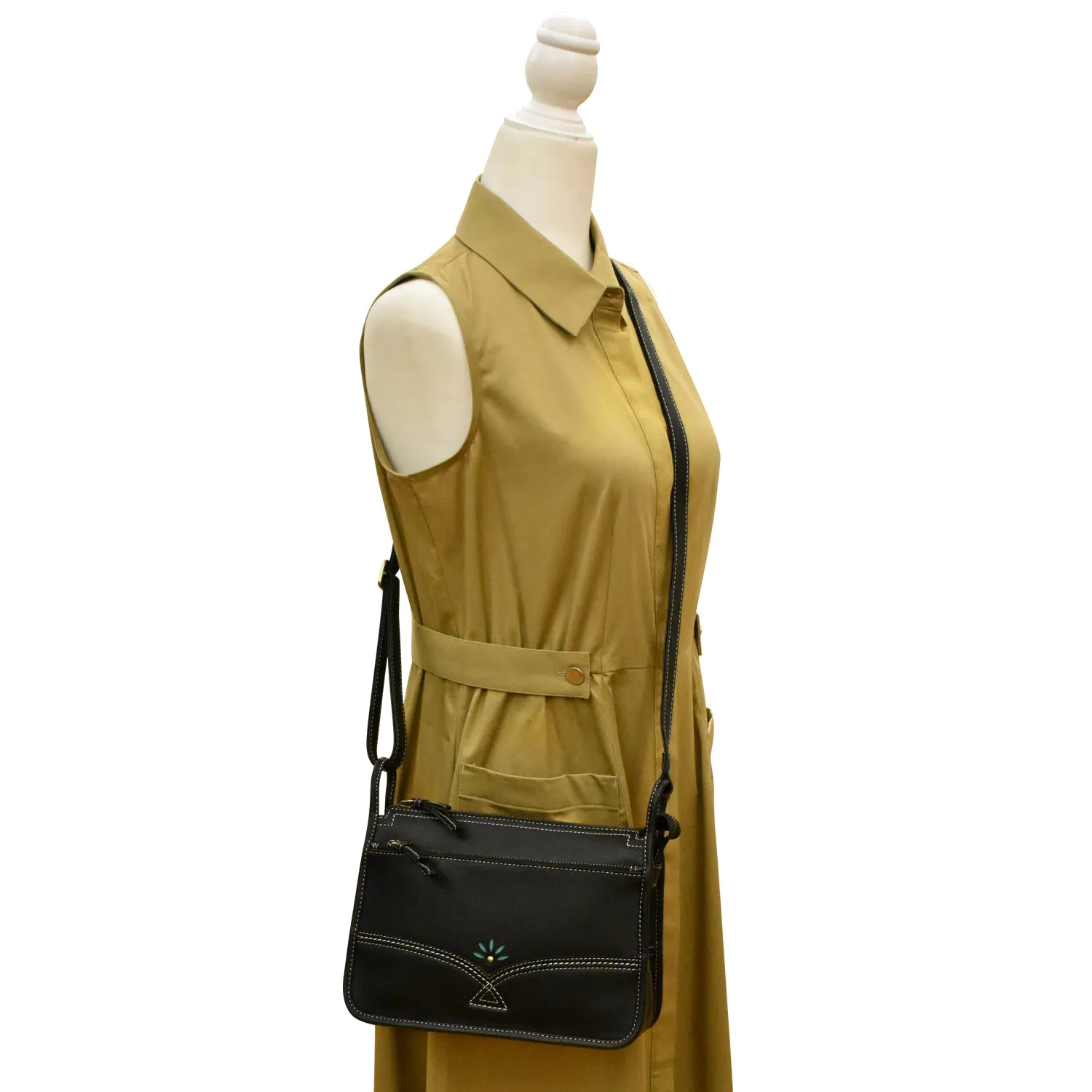 Phoenix Collection, Top Zip Crossbody