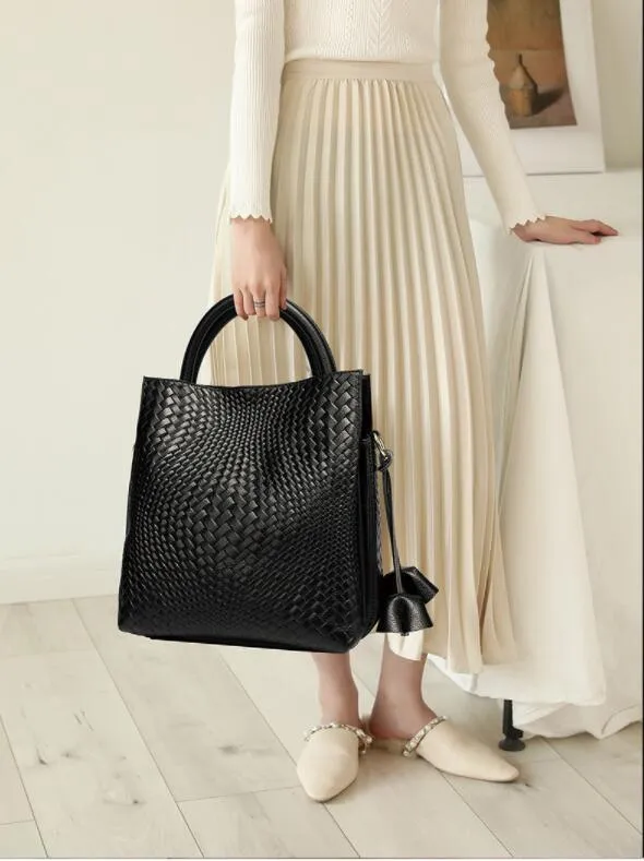 Stella Leather Tote Bag